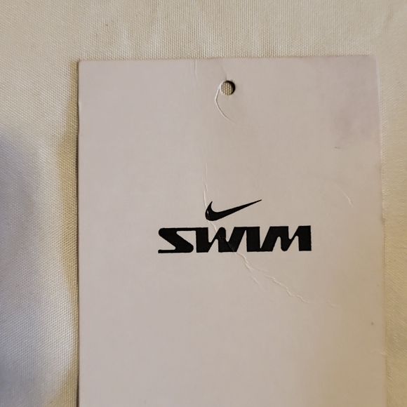 Nike women's swim shorts with built in panty underneath. Size L - Picture 8 of 8